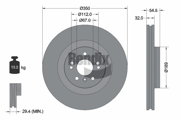 Brake Disc (BDS1513)