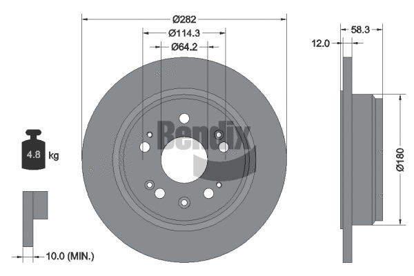 Brake Disc (BDS1999)