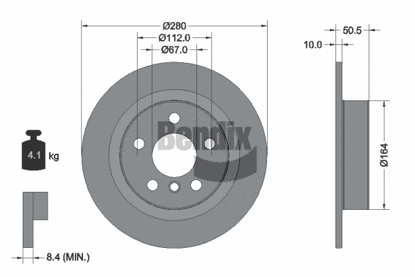 Brake Disc (BDS1374)