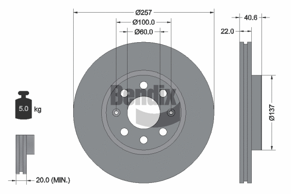 Brake Disc (BDS1005)