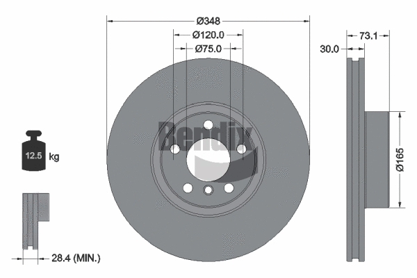 Brake Disc (BDS2209RHC)
