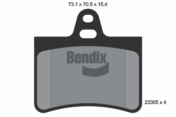 Brake Pad Set, disc brake (BPD1353)