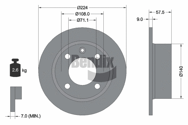 Brake Disc (BDS2003)