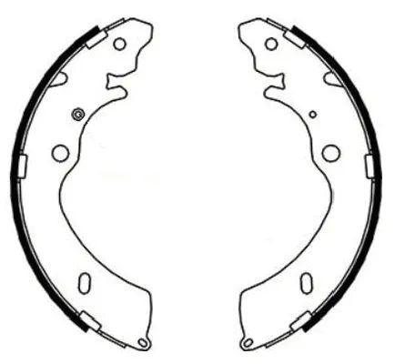 Brake Shoe Set (BXS1314)