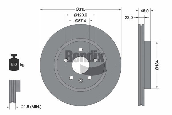 Brake Disc (BDS1415)