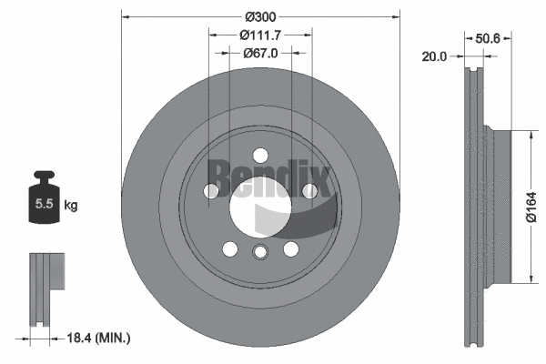 Brake Disc (BDS1534)