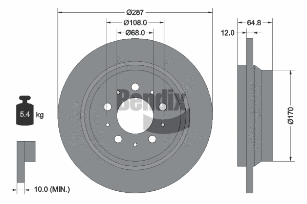 Brake Disc (BDS1643)