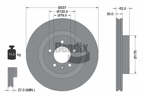 Brake Disc (BDS2244)