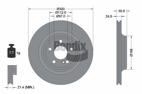 Brake Disc (BDS2301HC)