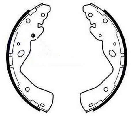Brake Shoe Set (BXS1316)
