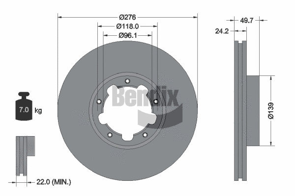 Brake Disc (BDS2083)