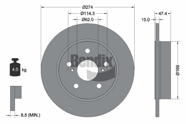 Brake Disc (BDS2194)