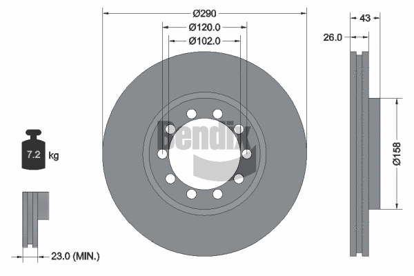 Brake Disc (BDS2089)
