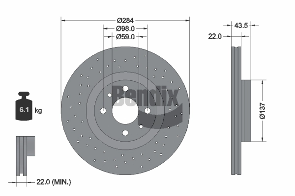 Brake Disc (BDS2332)