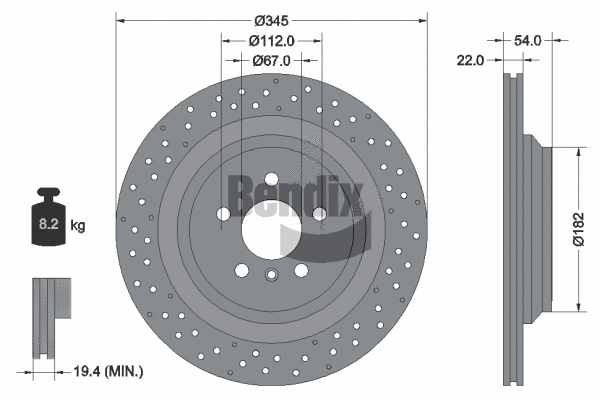 Brake Disc (BDS1987)