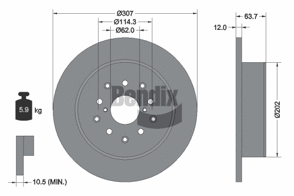 Brake Disc (BDS2022)