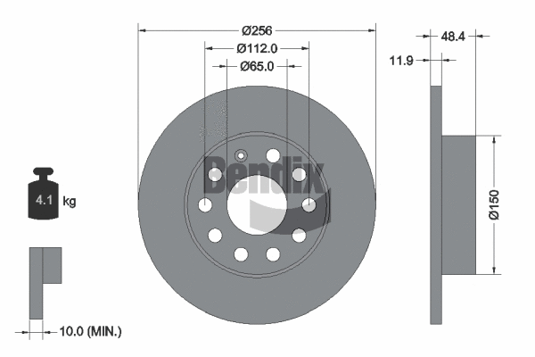 Brake Disc (BDS1049)