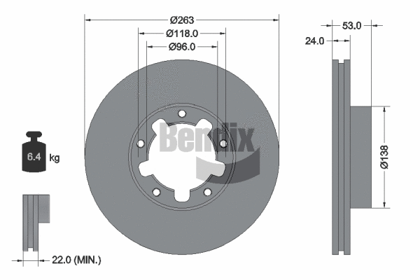 Brake Disc (BDS2143)