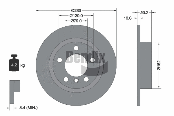 Brake Disc (BDS1386)