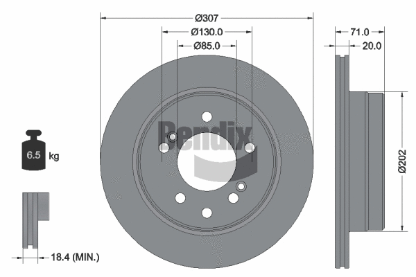 Brake Disc (BDS2172)