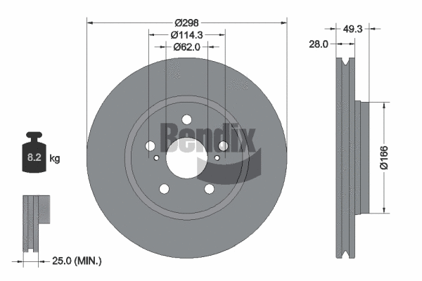 Brake Disc (BDS2251)