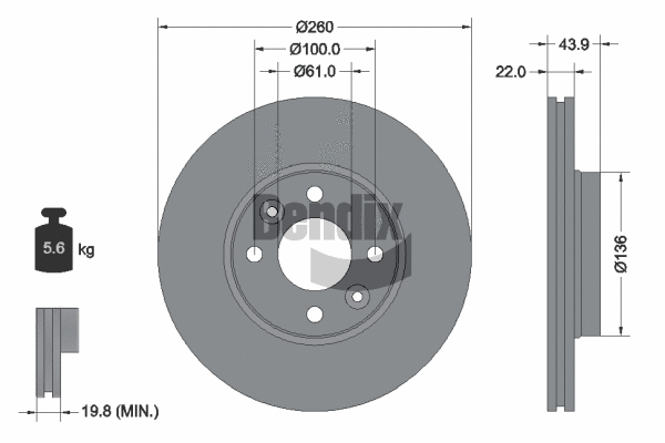 Brake Disc (BDS1003)
