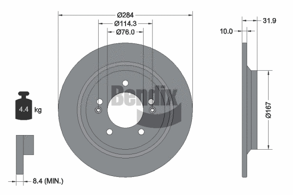 Brake Disc (BDS1566)