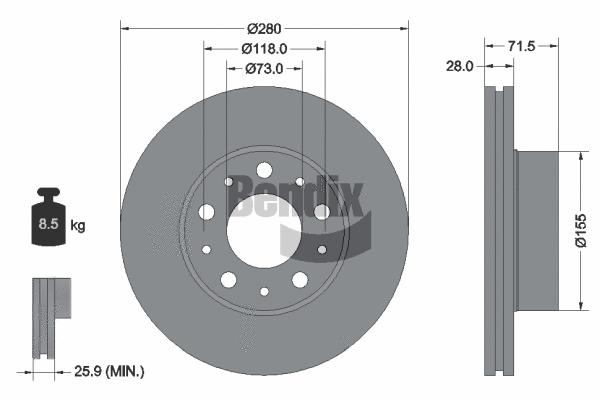 Brake Disc (BDS1219)