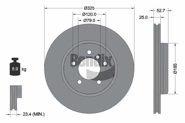 Brake Disc (BDS1270HC)