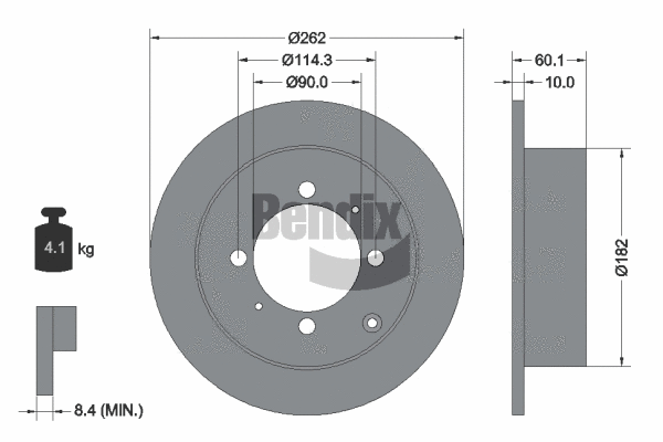 Brake Disc (BDS1868)