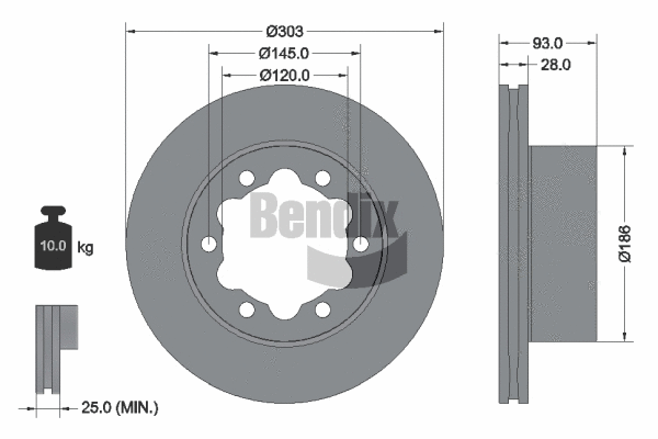 Brake Disc (BDS1131)