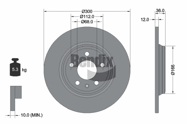 Brake Disc (BDS1440)