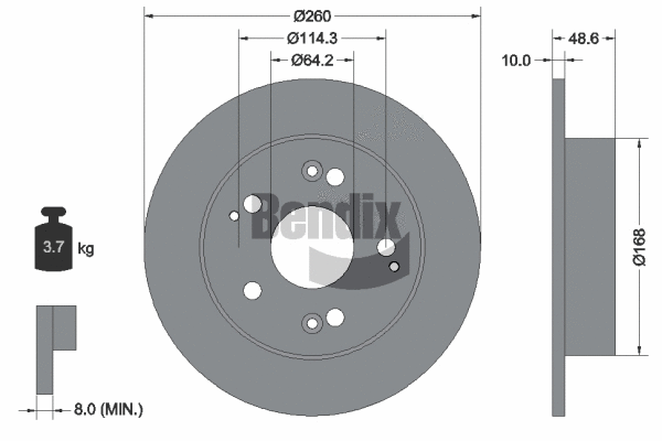 Brake Disc (BDS1916)