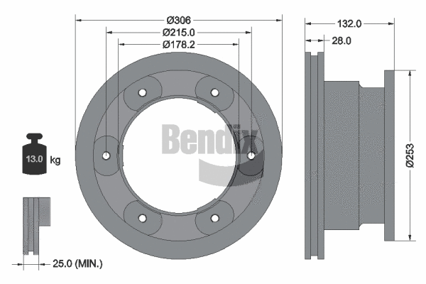 Brake Disc (BDS1379)
