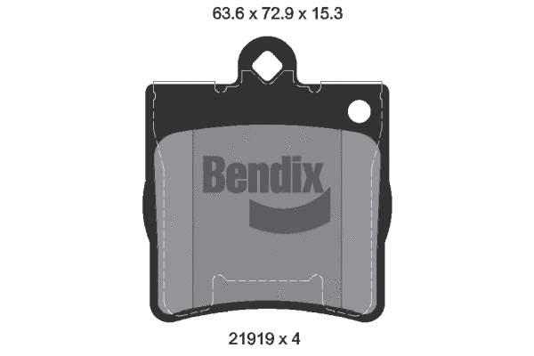 Brake Pad Set, disc brake (BPD1223)