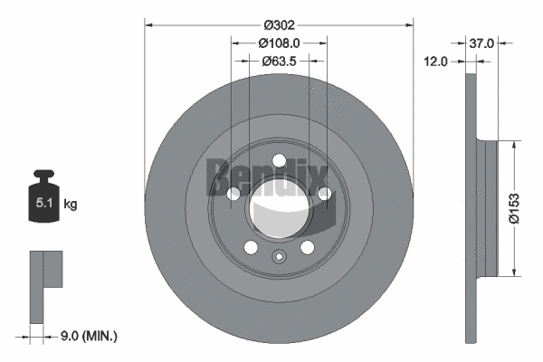 Brake Disc (BDS2011)