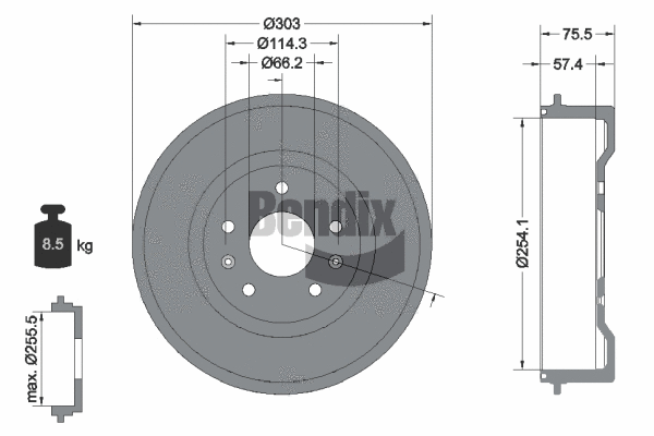 Brake Drum (BDM1089)