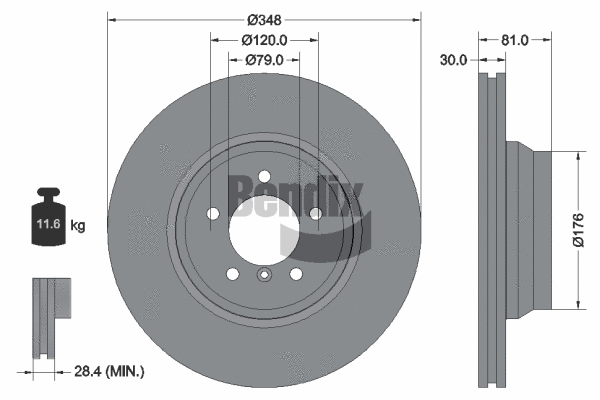 Brake Disc (BDS1759HC)