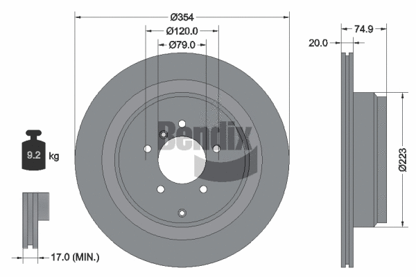 Brake Disc (BDS1810)