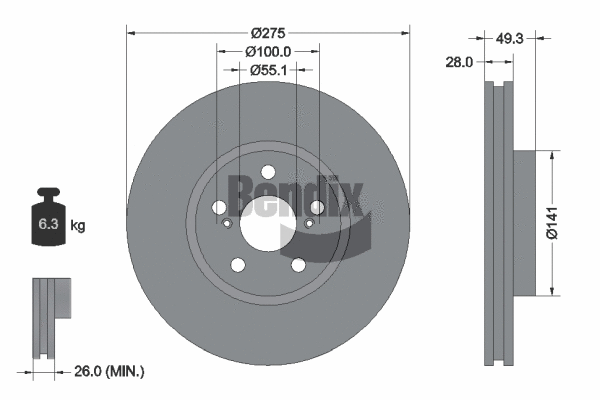 Brake Disc (BDS2015)