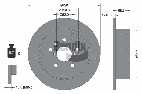 Brake Disc (BDS2008)