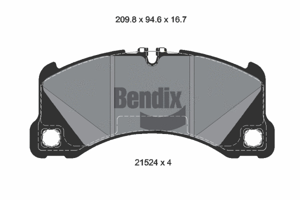 Brake Pad Set, disc brake (BPD2440)