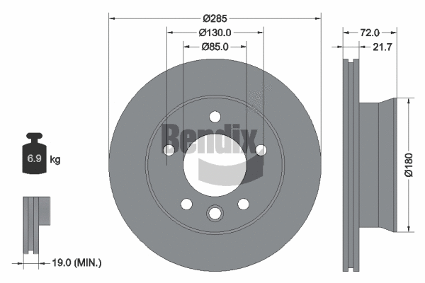 Brake Disc (BDS1520)