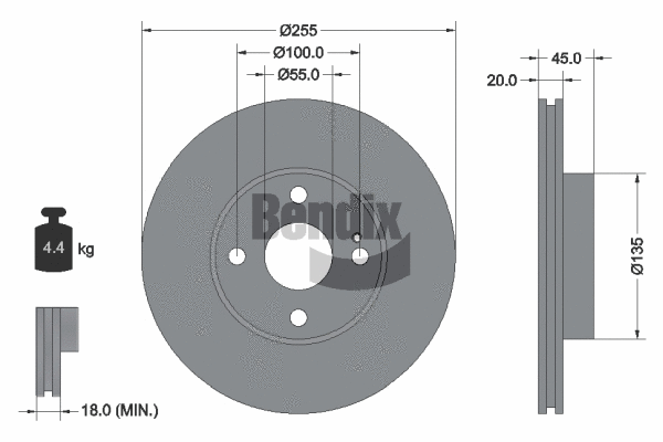 Brake Disc (BDS1948)