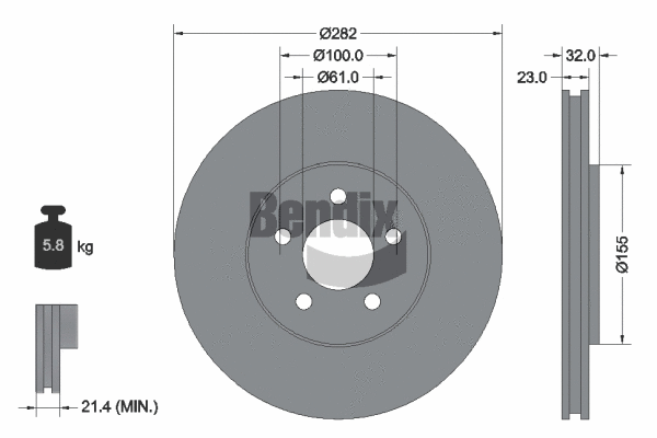 Brake Disc (BDS2056)