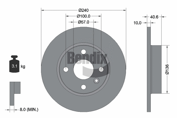 Brake Disc (BDS1492)