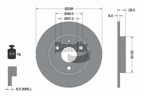 Brake Disc (BDS1123)