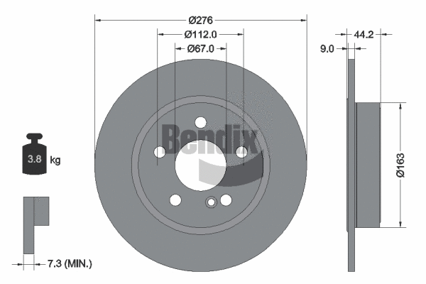 Brake Disc (BDS1213)