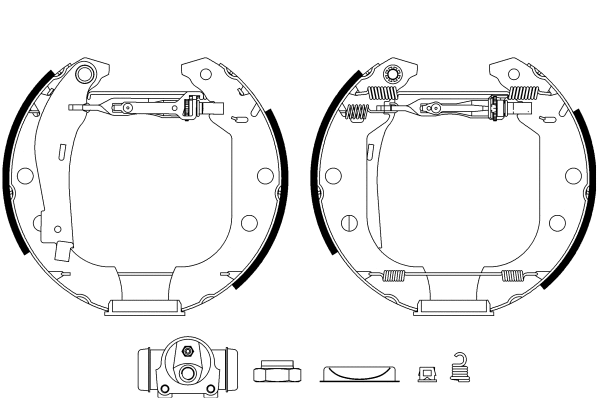 Brake Shoe Set (BXK2034)