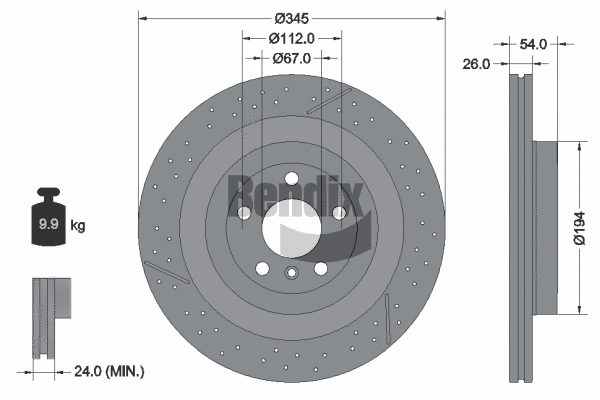 Brake Disc (BDS1603)